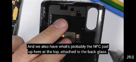 Where is the NFC antenna physically located in my Duraforce Pro 